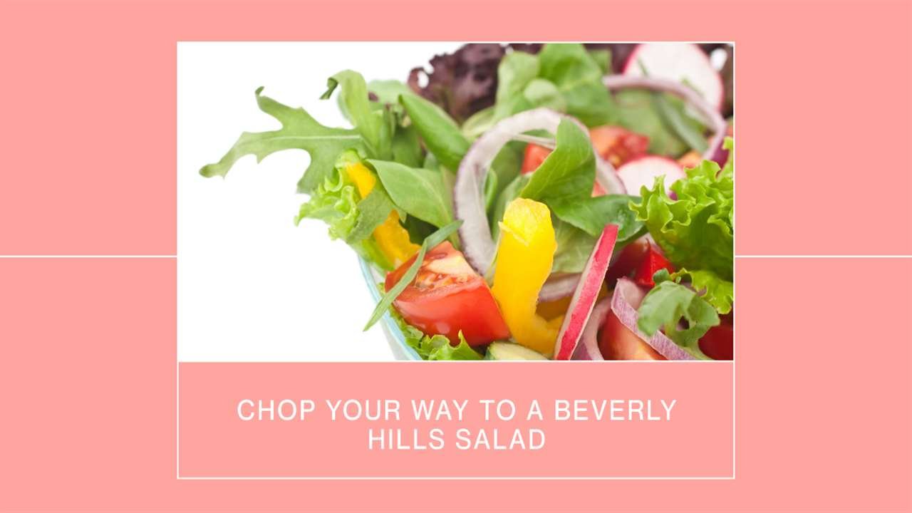 Beverly Hills Chopped Salad Wolfgang's Recipe